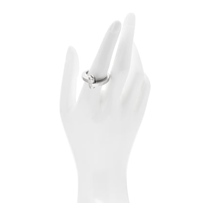 Cartier 18K White Gold Menotte Ring 59 8.75 2 of 6