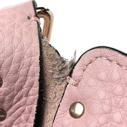 Valentino Garavani Pebbled Calfskin Small Rockstud Flip-Lock Messenger Bag Water Rose 15 of 16