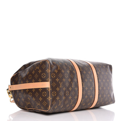 Louis Vuitton Monogram Keepall Bandouliere 50 4 of 13