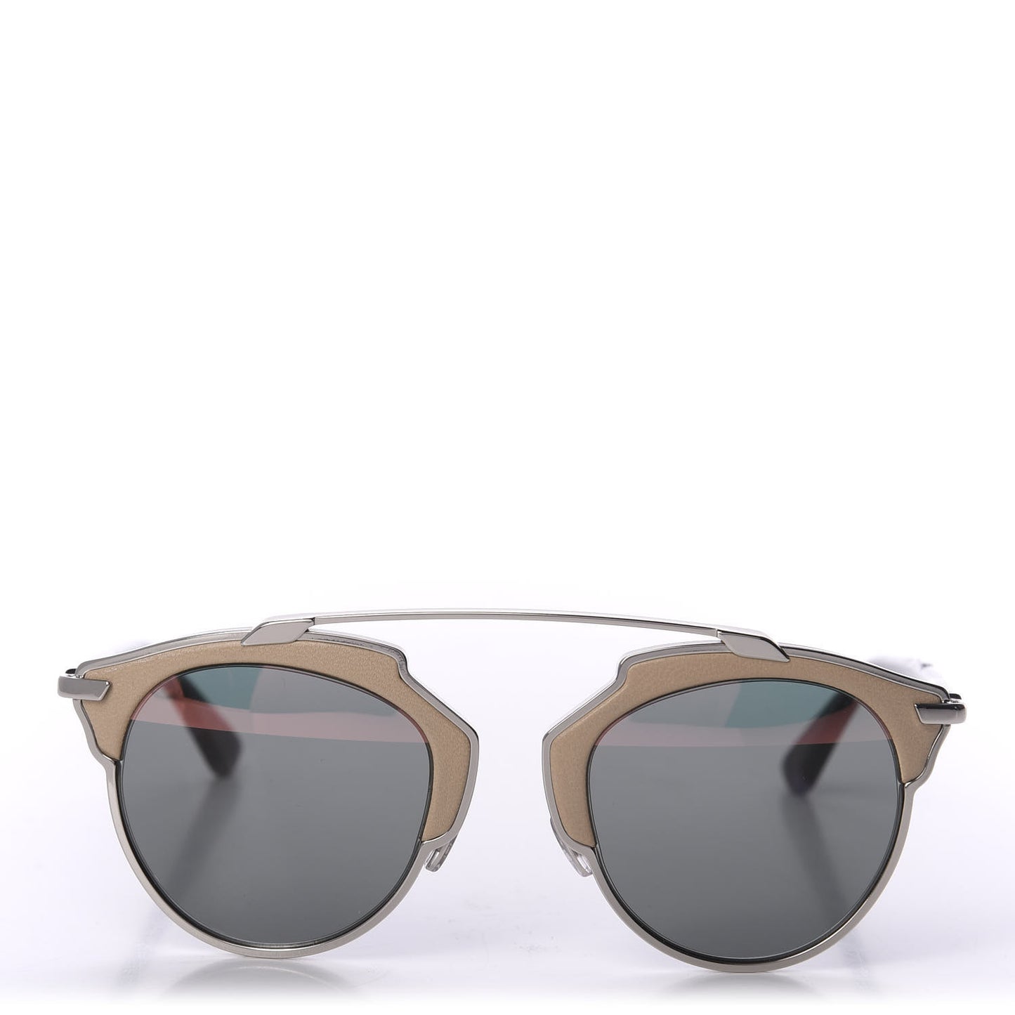 Mirrored So Real Sunglasses Silver Gold