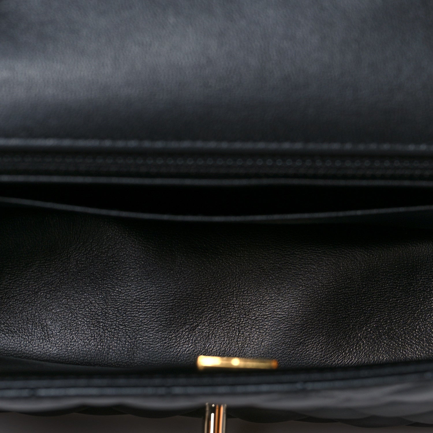 Chanel Lambskin Quilted Mini Rectangular Flap Black 5 of 10