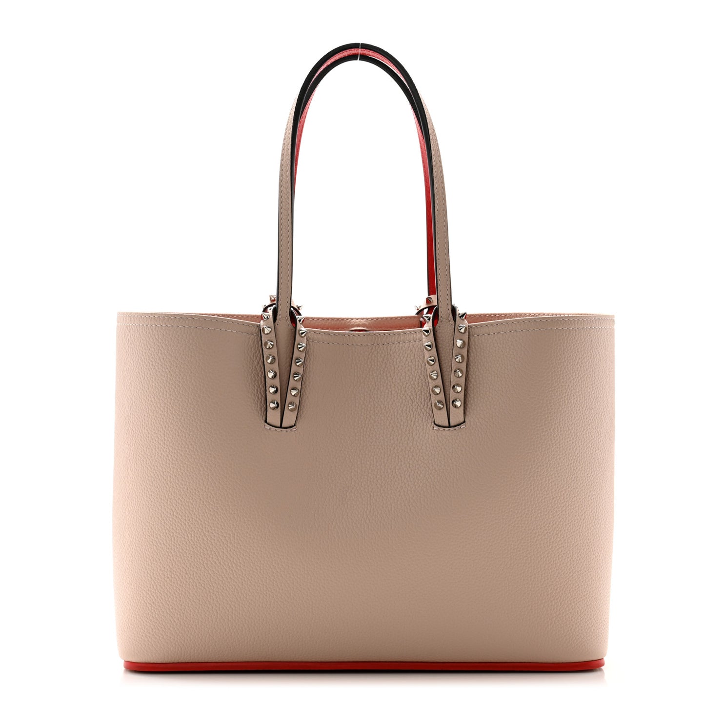 Calfskin Spikes Small East West Cabata Tote Ballerina Ballerina