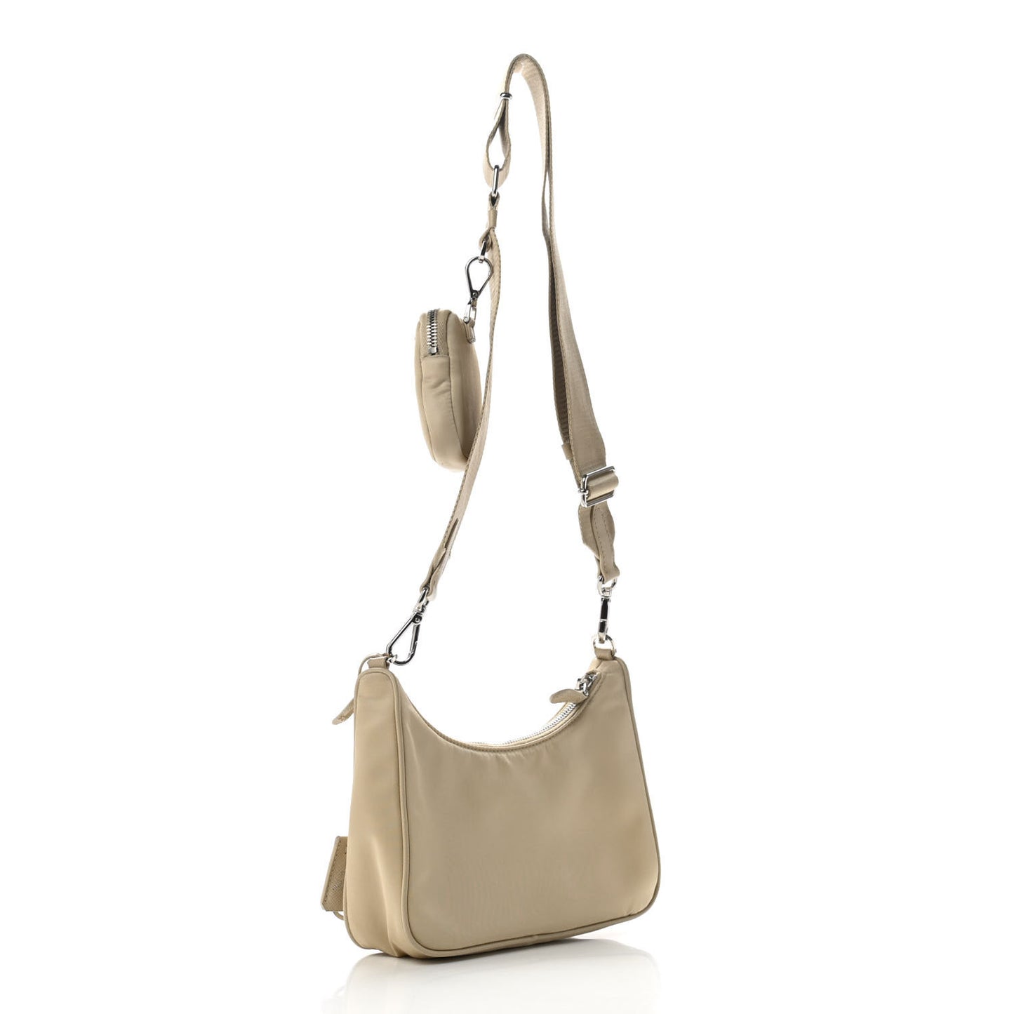Re-Nylon Saffiano Re-Edition 2005 Shoulder Bag Deserto