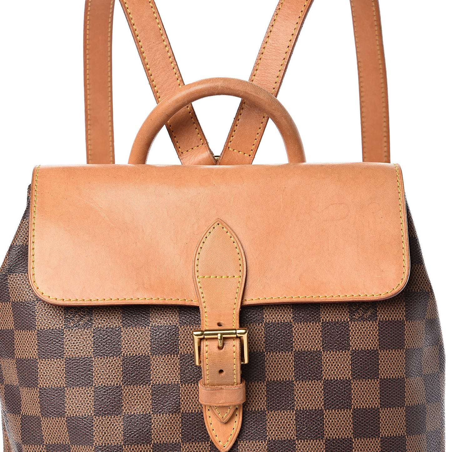 Damier Ebene Soho Centenaire Backpack