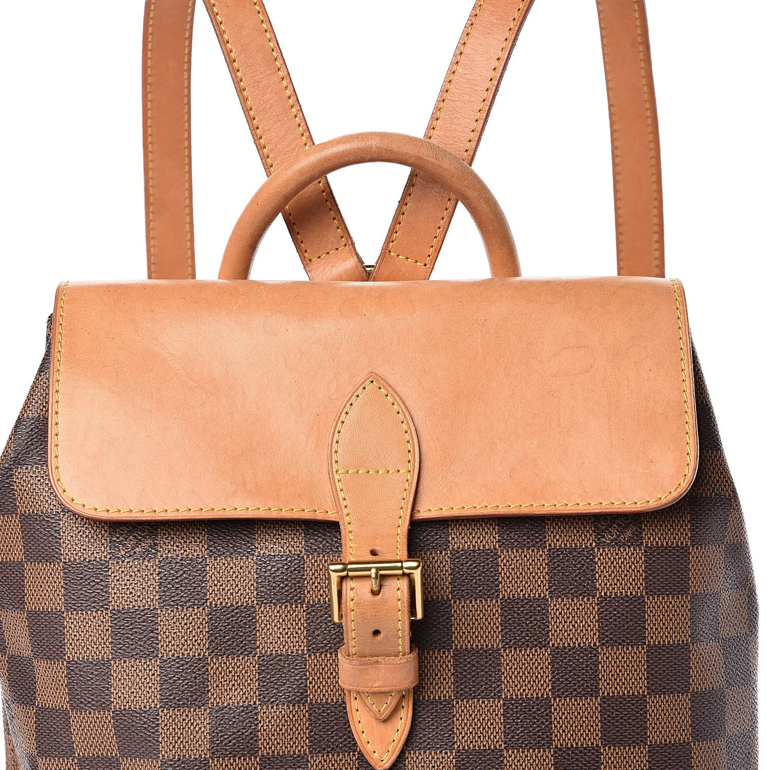 Louis Vuitton Damier Ebene Soho Centenaire Backpack 14 of 16