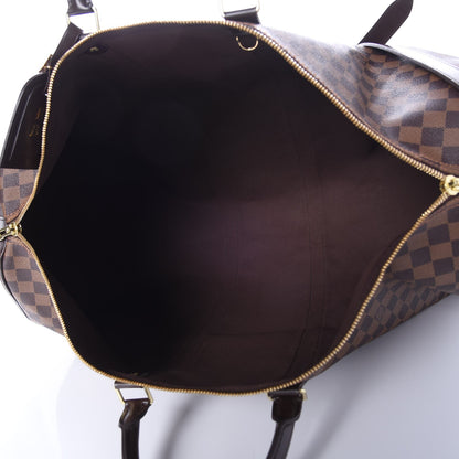 Louis Vuitton Damier Ebene Keepall Bandouliere 55 7 of 8