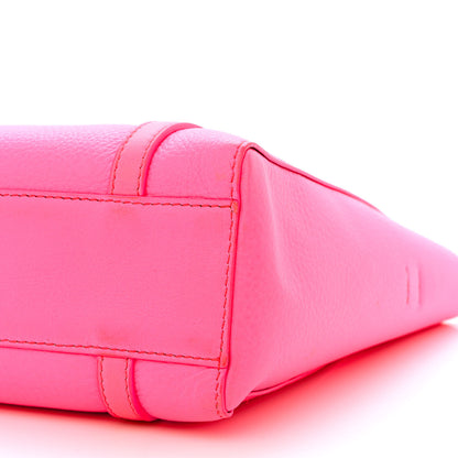 Balenciaga Calfskin XXS Everyday Tote Neon Pink 9 of 11