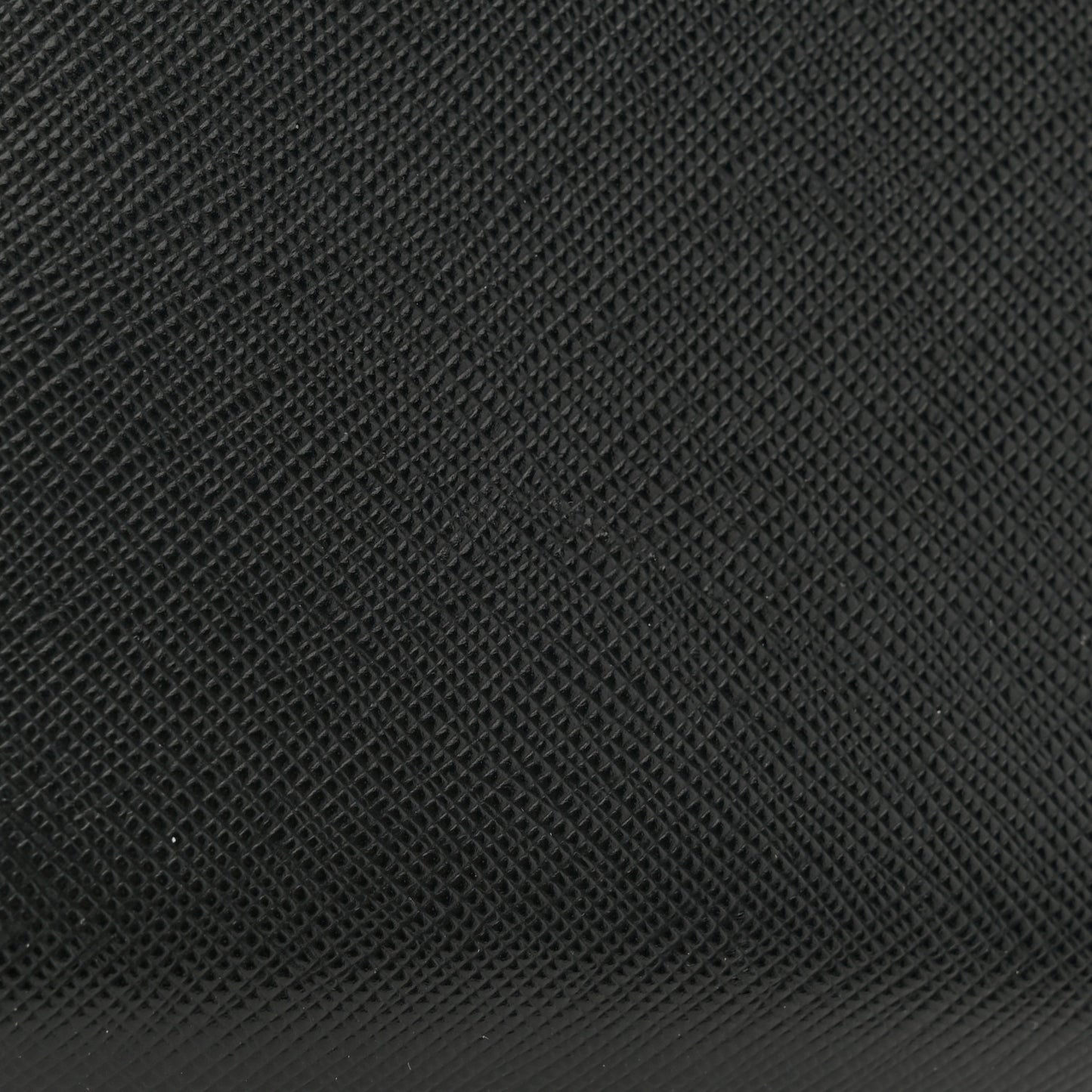 Saffiano Phone Crossbody Pouch Black
