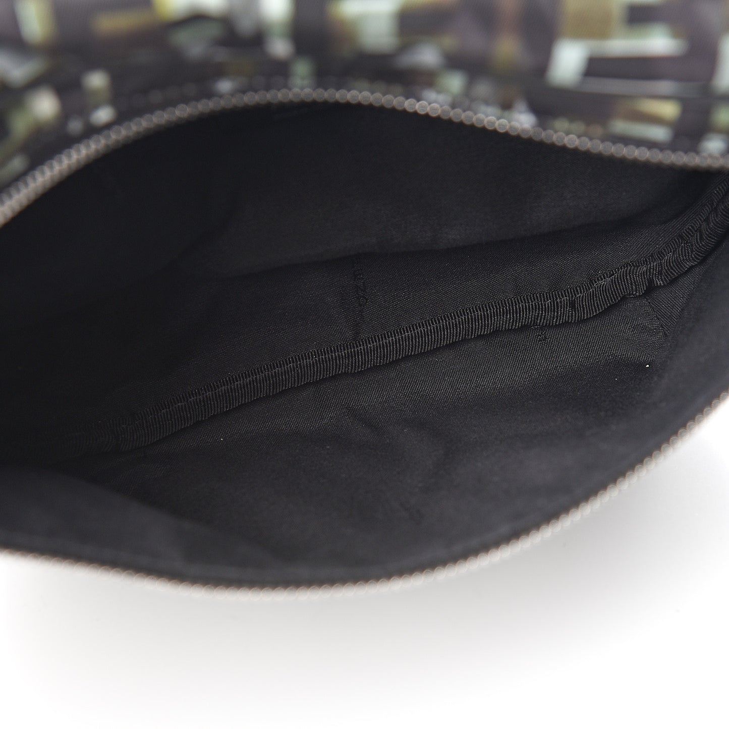 Nylon CamouFF Belt Bag Black Multicolor