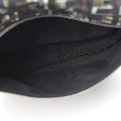Fendi Nylon CamouFF Belt Bag Black Multicolor 4 of 8