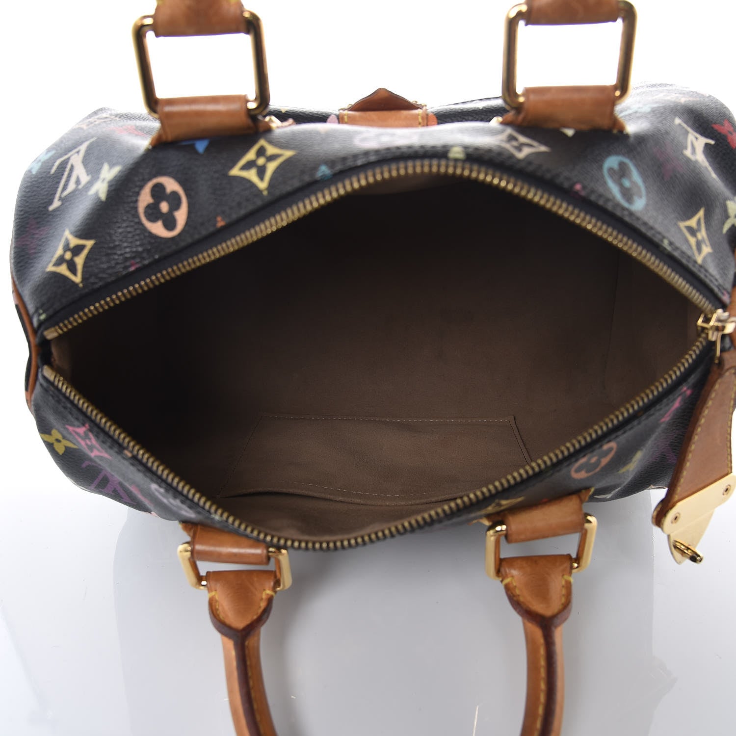 Louis Vuitton Monogram Multicolor Speedy 30 Black 5 of 15