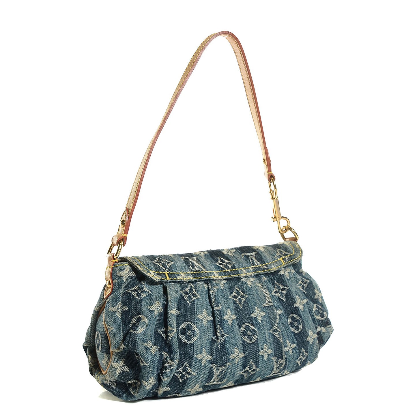 Denim Raye Mini Pleaty