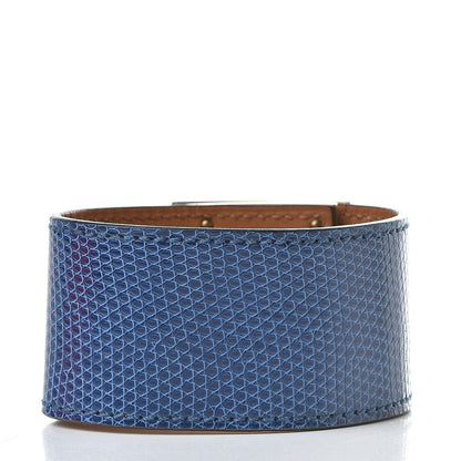 Hermes Lizard Kelly Dog Cuff Mykonos 3 of 7