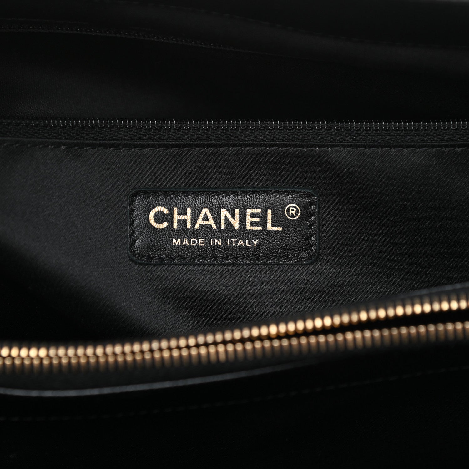 Chanel Caviar Quilted XL Grand Shopping Tote GST Black 6 of 12