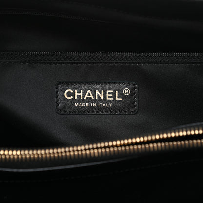 Chanel Caviar Quilted XL Grand Shopping Tote GST Black 6 of 12