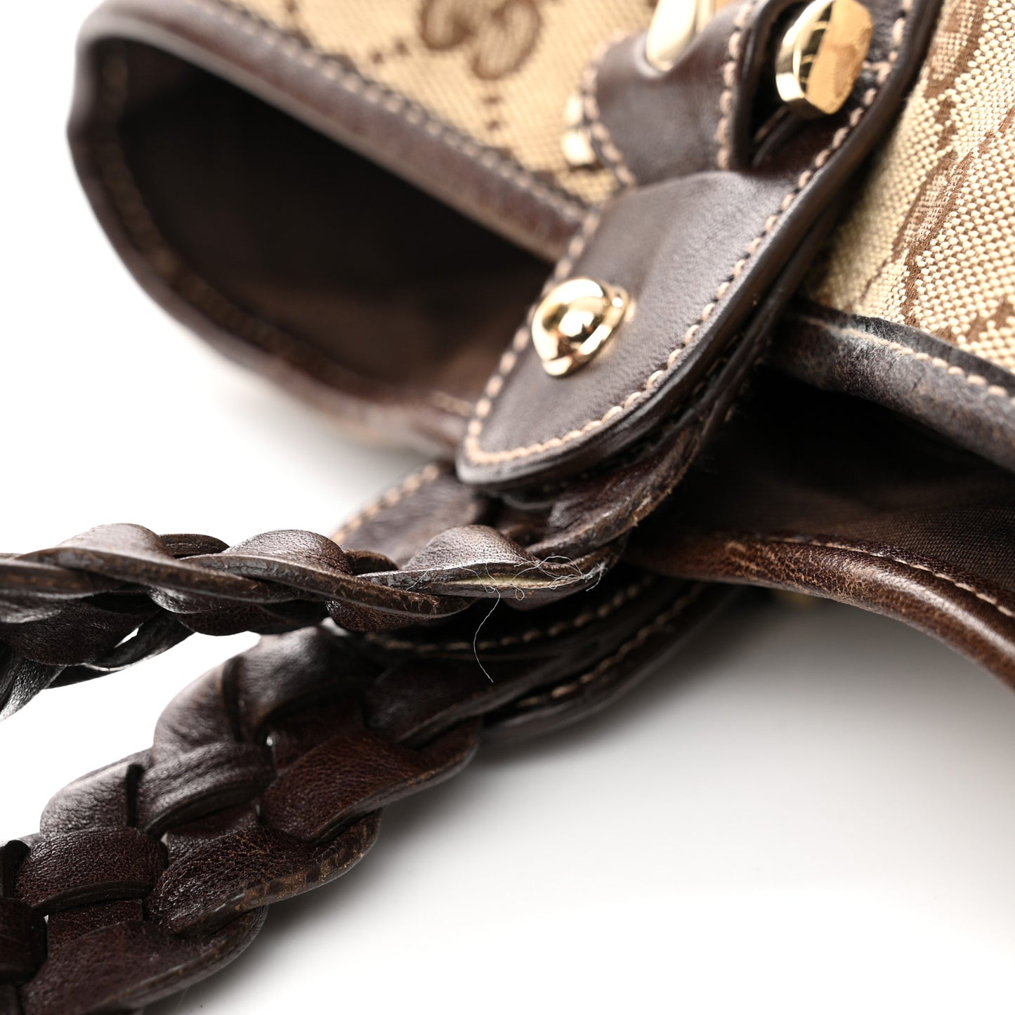 Monogram Medium Pelham Shoulder Bag Dark Brown