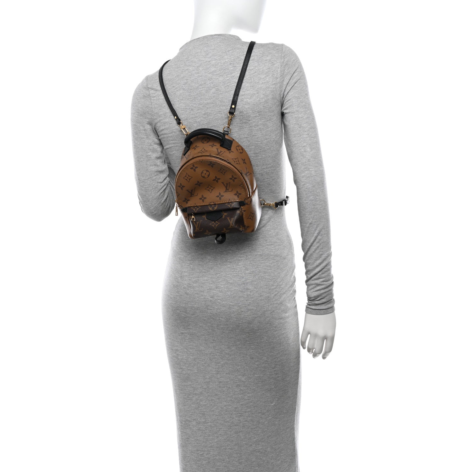 Louis Vuitton Reverse Monogram Palm Springs Backpack Mini 2 of 12