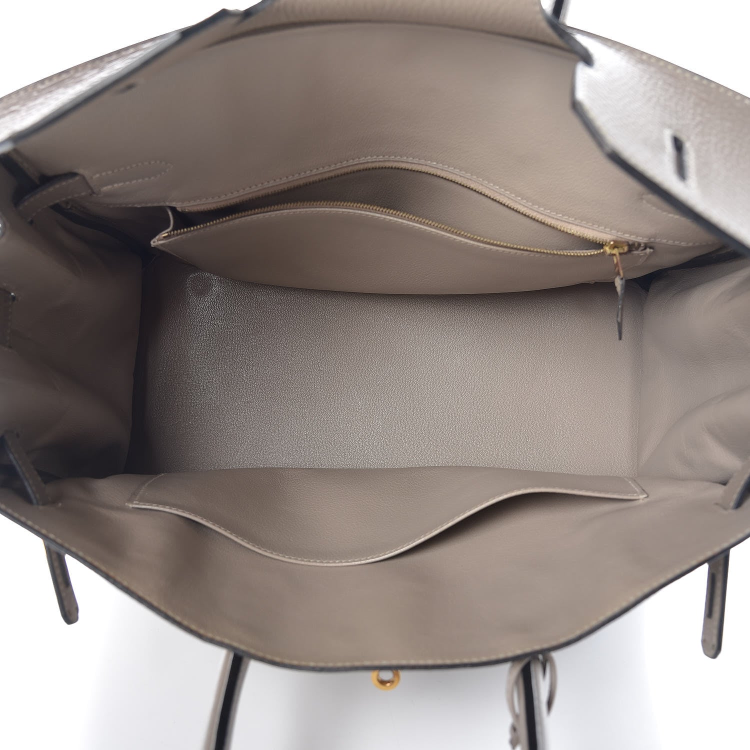 Hermes Taurillon Clemence Birkin 35 Gris Tourterelle 5 of 48