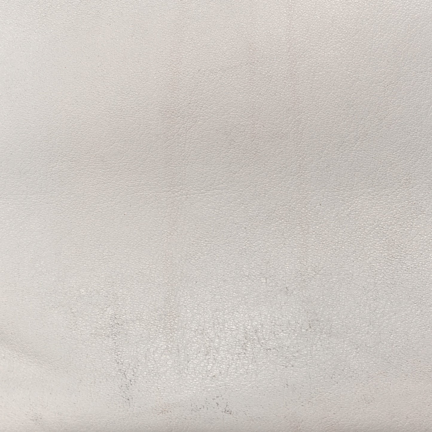 Ramskin Small Alix Padlock Zip Shoulder Bag White