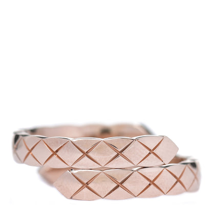 Chanel 18K Beige Gold Diamond Coco Crush Toi et Moi Ring 51 5.75 3 of 6