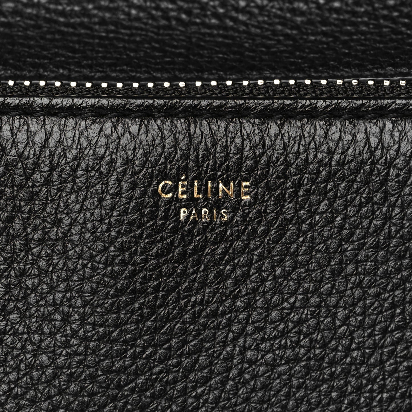Supple Calfskin Medium Edge Shoulder Bag Black