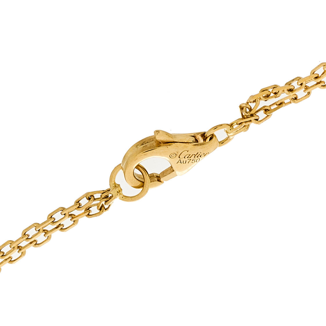 Cartier 18K Yellow Gold Diamond Love Bracelet 4 of 4