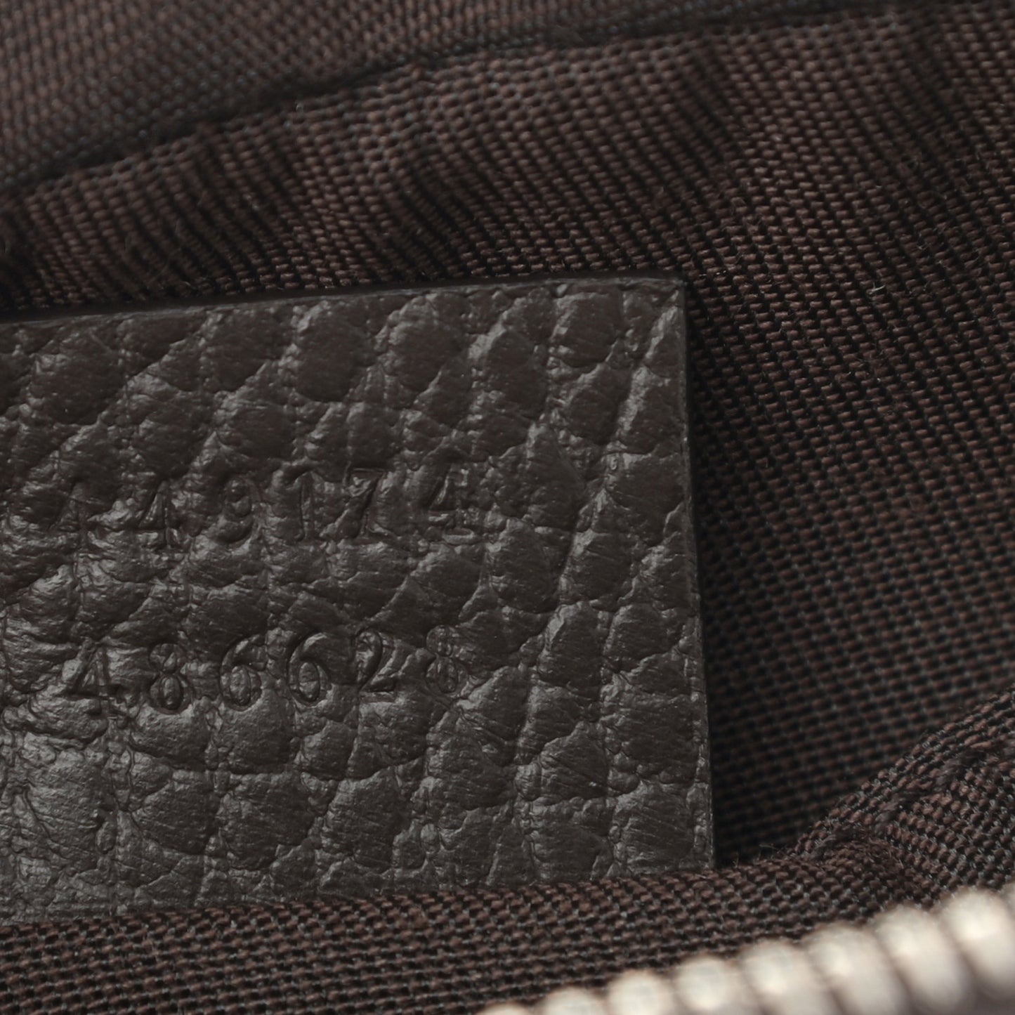 Monogram Belt Bag Dark Brown
