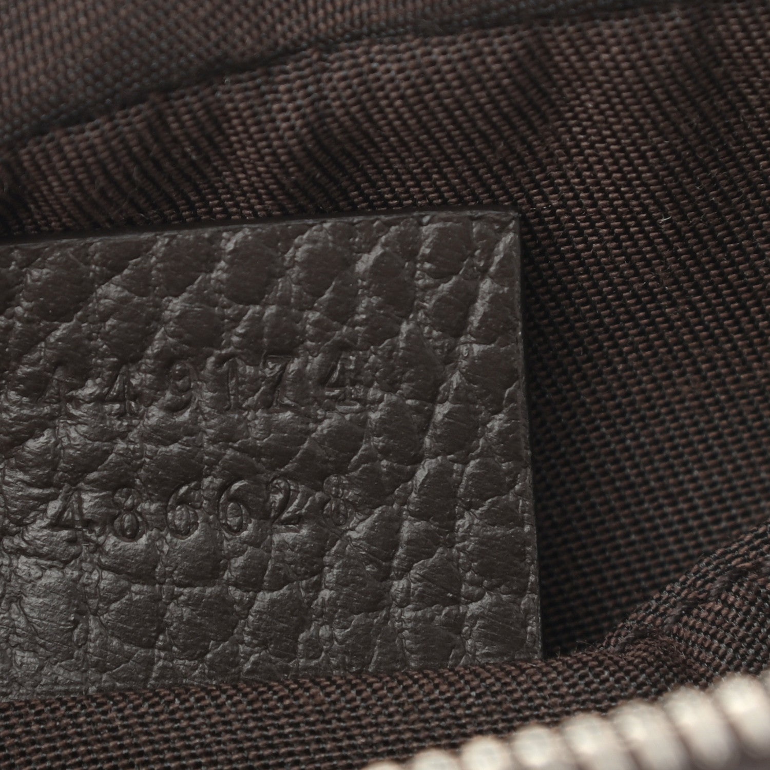 Gucci Monogram Belt Bag Dark Brown 7 of 10