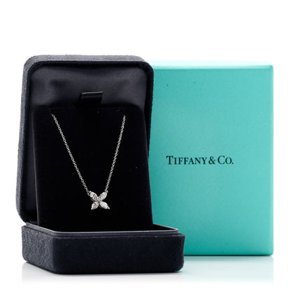 Tiffany Platinum Diamond Small Victoria Necklace 5 of 5