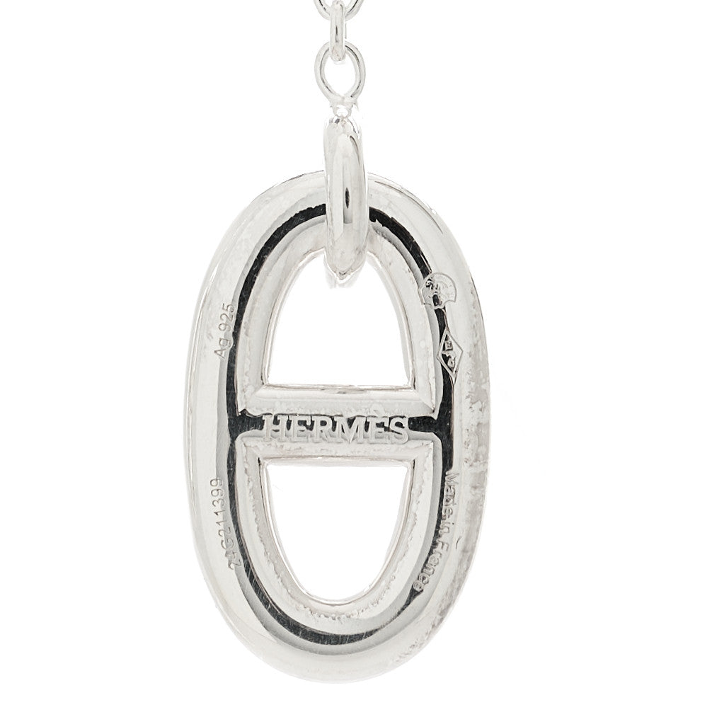 Hermes Sterling Silver Farandole Drop Earrings 3 of 5