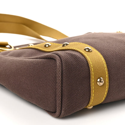 Louis Vuitton Toile Antigua Cabas MM Brown Kaki 8 of 9