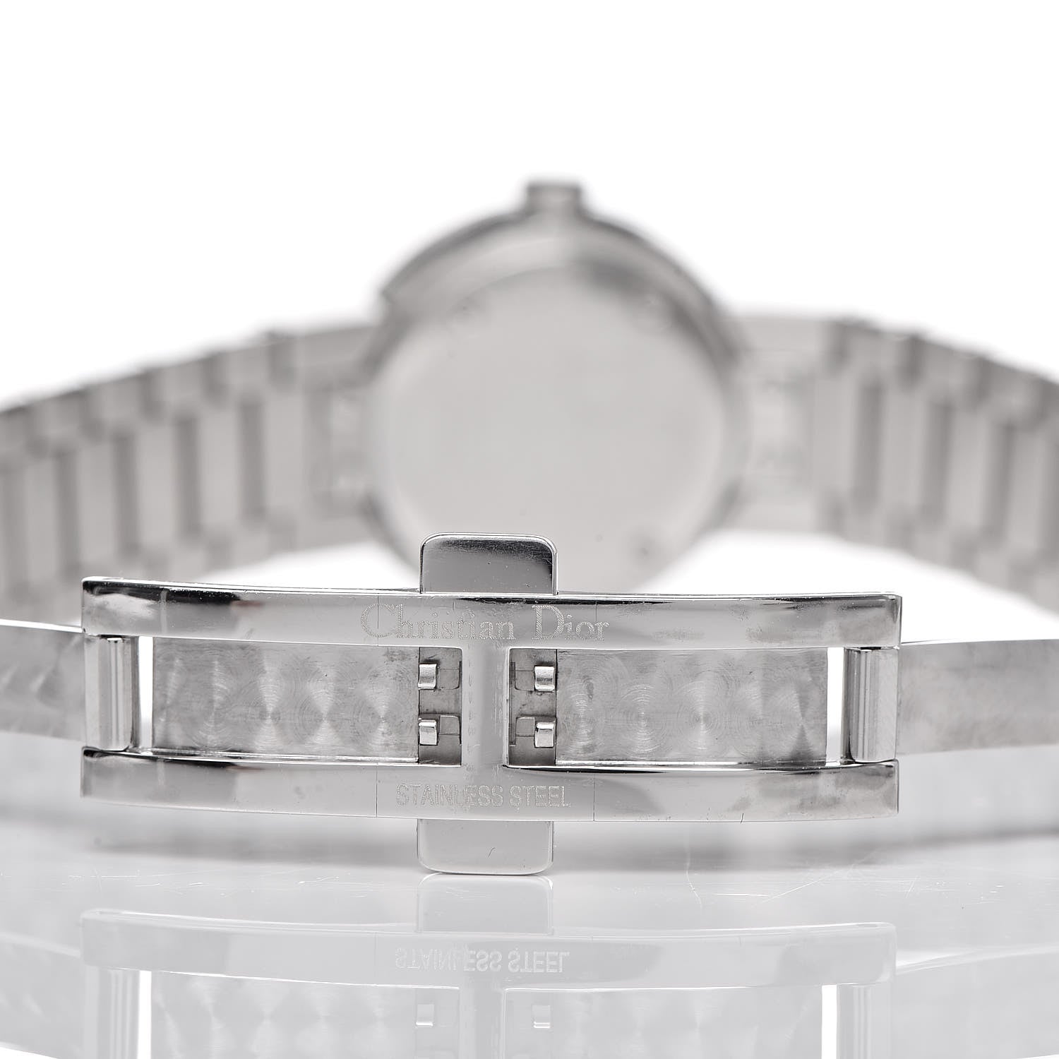 Christian Dior Stainless Steel Diamond Bezel 23mm La D De Dior Quartz Watch 6 of 6