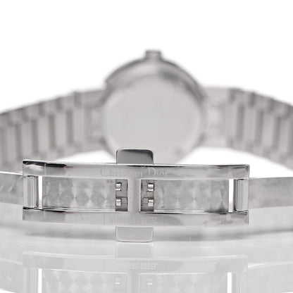 Christian Dior Stainless Steel Diamond Bezel 23mm La D De Dior Quartz Watch 6 of 6