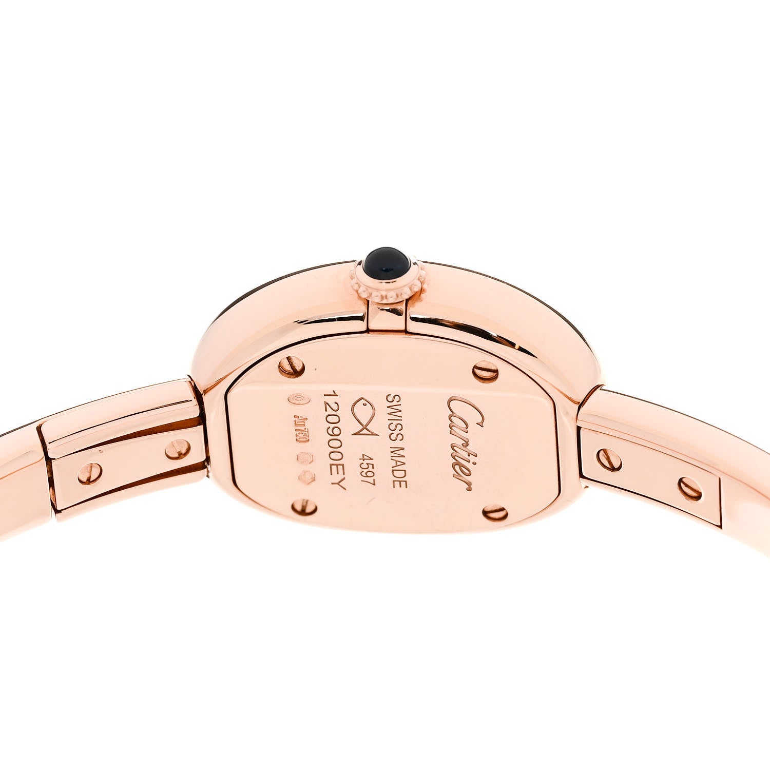 Cartier 18K Pink Gold 19mm Baignoire Quartz Watch 4 of 5