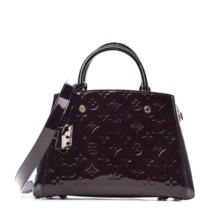 Louis Vuitton Vernis Montaigne BB Amarante 1 of 13