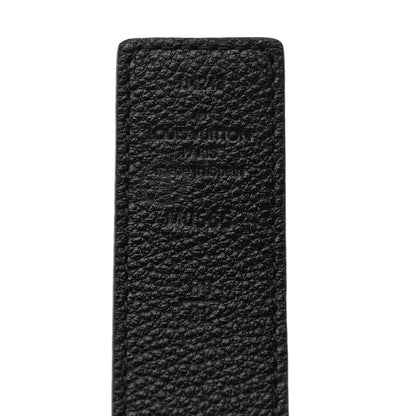Louis Vuitton Calfskin Monogram 30mm LV Initiales Reversible Belt 80 32 Black 4 of 6