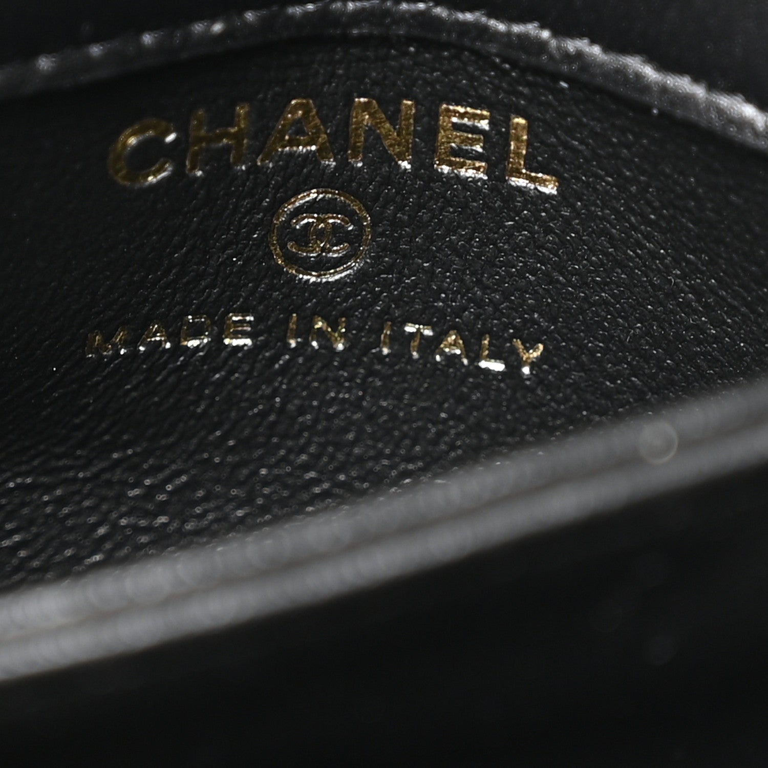 Chanel Crumpled Patent Lambskin Quilted Tassel Clutch With Chain Black 6 of 12