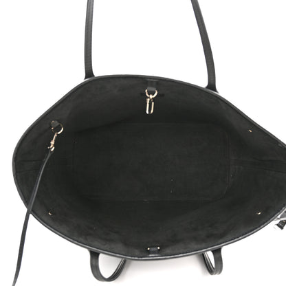 Louis Vuitton Epi Neverfull MM Black 6 of 13