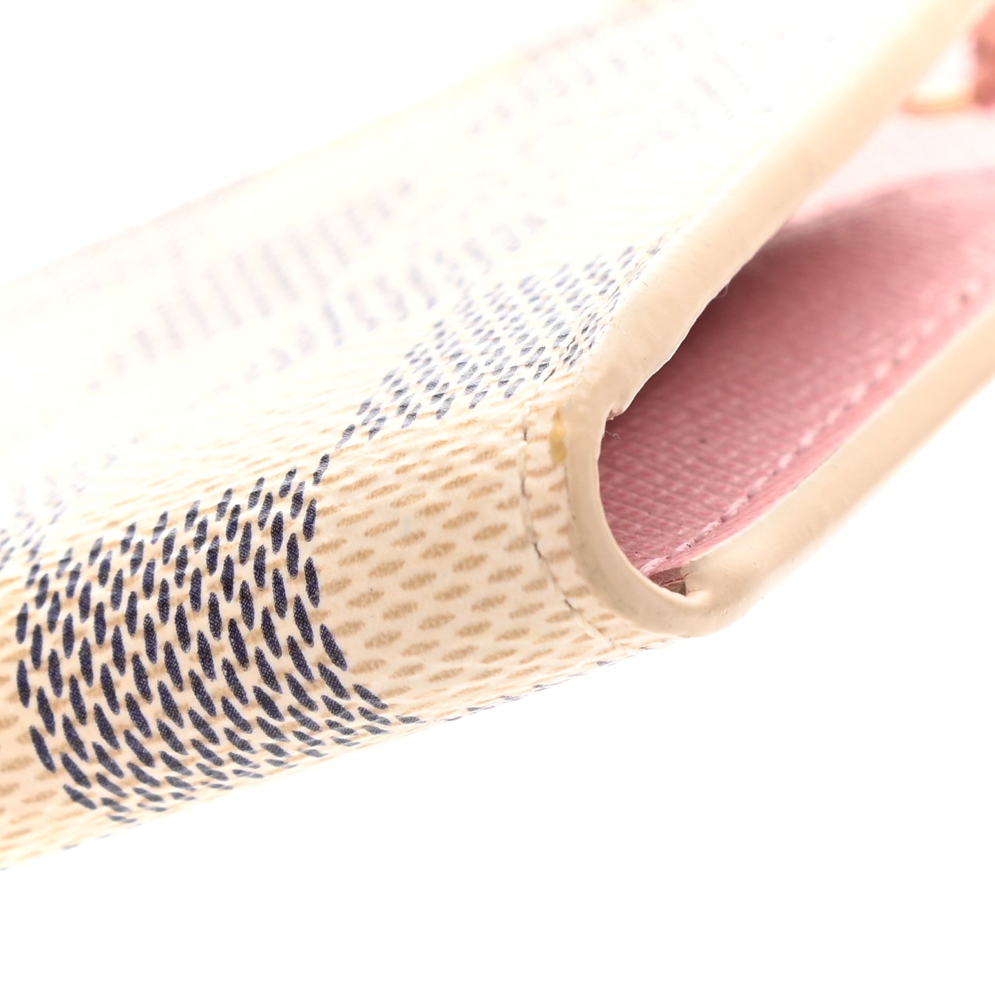 Damier Azur Rosalie Coin Purse Rose Ballerine