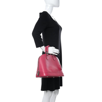 Louis Vuitton Epi Alma PM Hot Pink 3 of 12