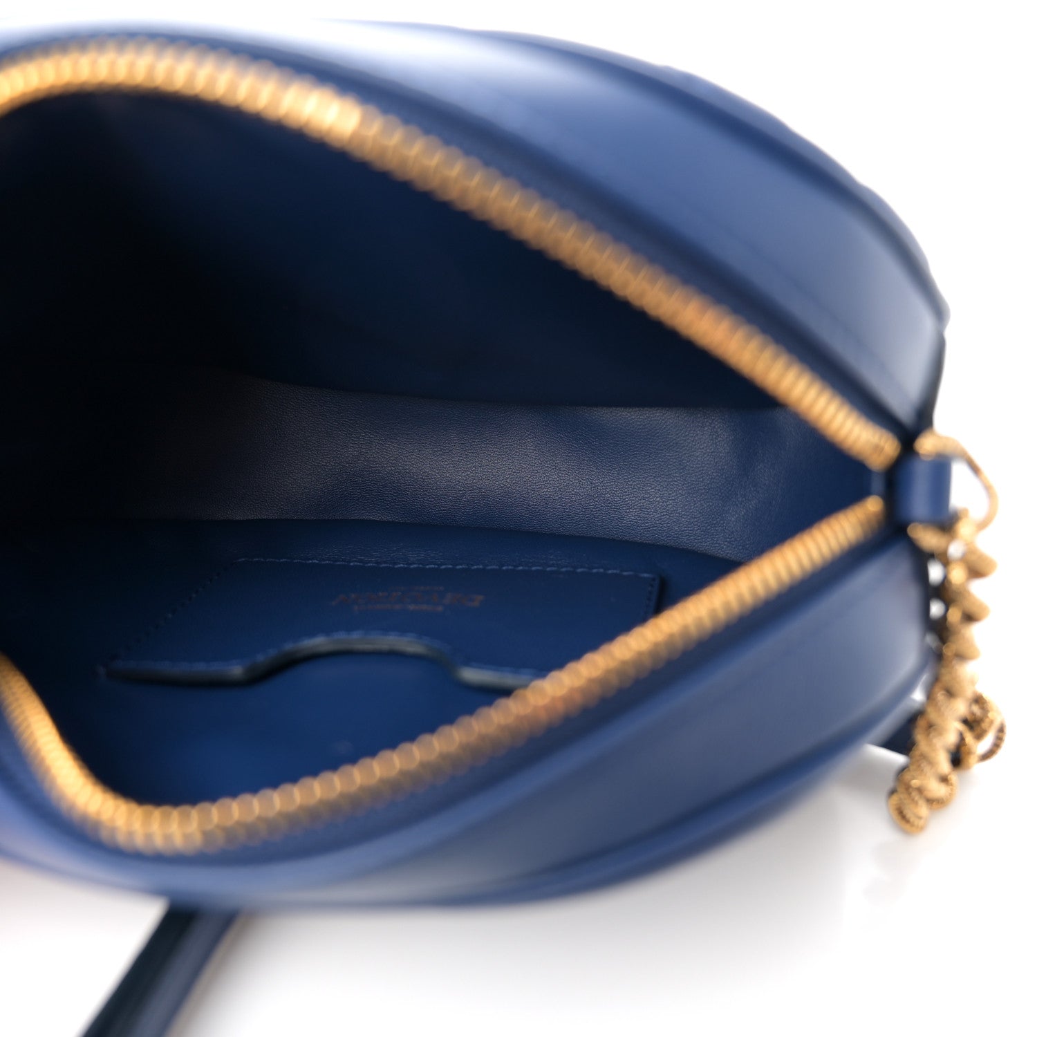 Dolce & Gabbana Calfskin Devotion Crossbody Bag Blue 5 of 10