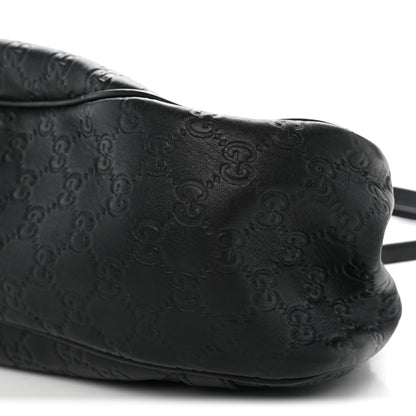 Gucci Guccissima Medium GG Twins Shoulder Bag Black 8 of 12