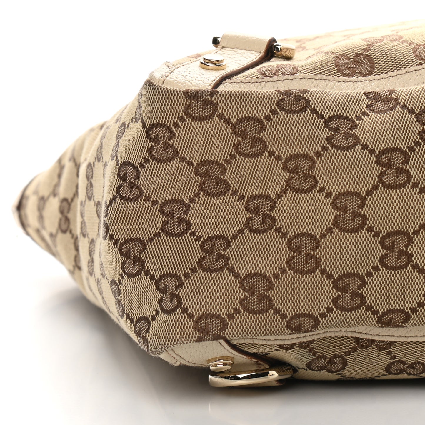 Monogram Large Abbey Tote Off White