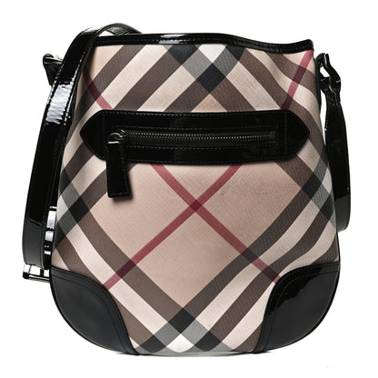 Burberry Supernova Check Small Dryden Crossbody Bag Black 1 of 10