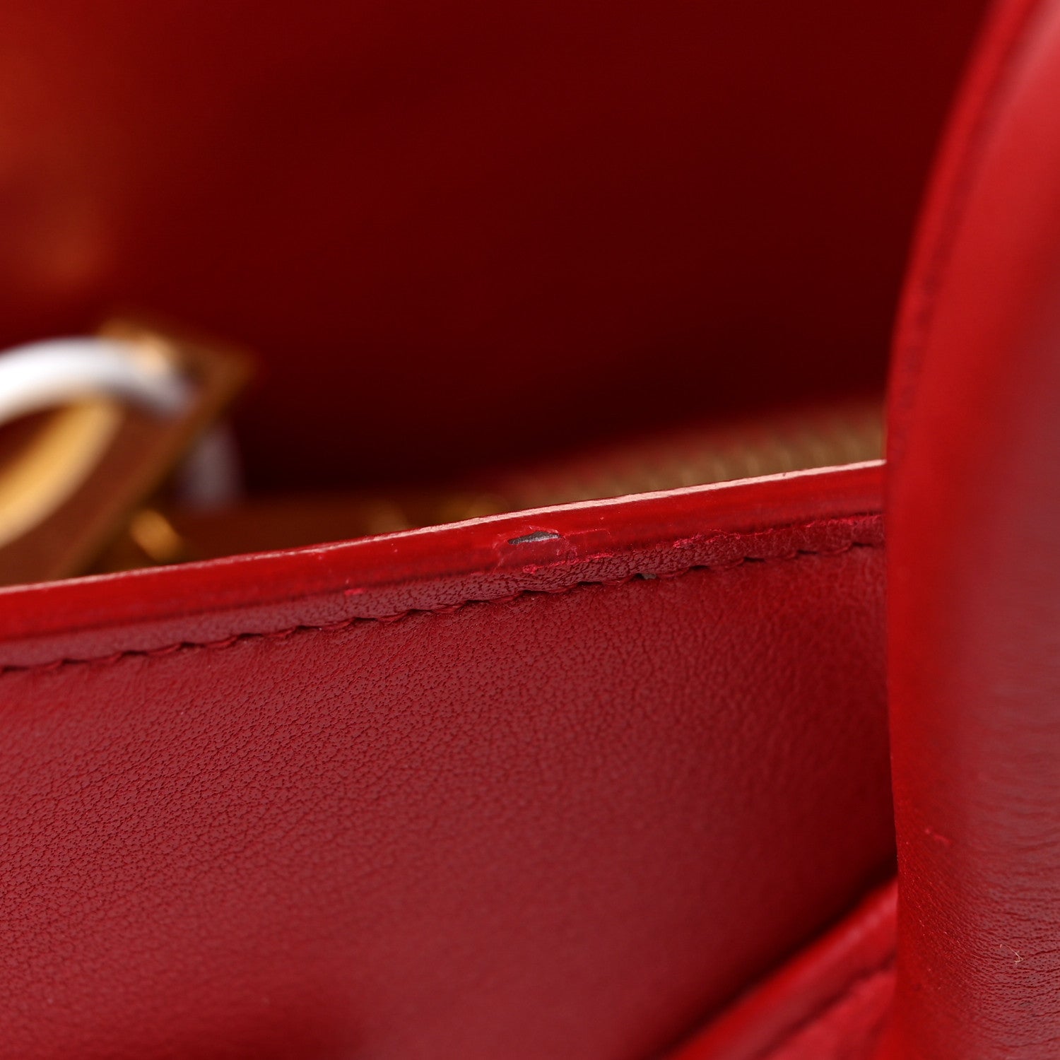Saint Laurent Calfskin Small Sac De Jour Lipstick Red 22 of 25