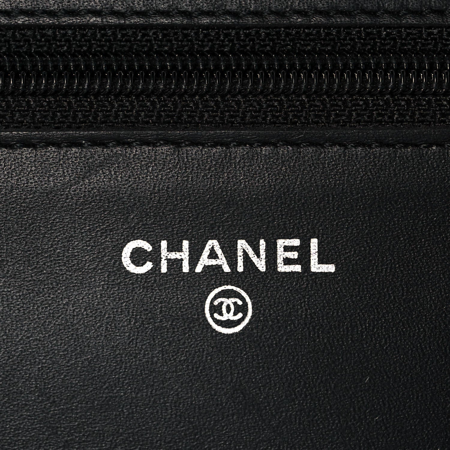 Chanel Caviar Timeless CC Wallet On Chain WOC Black 7 of 12