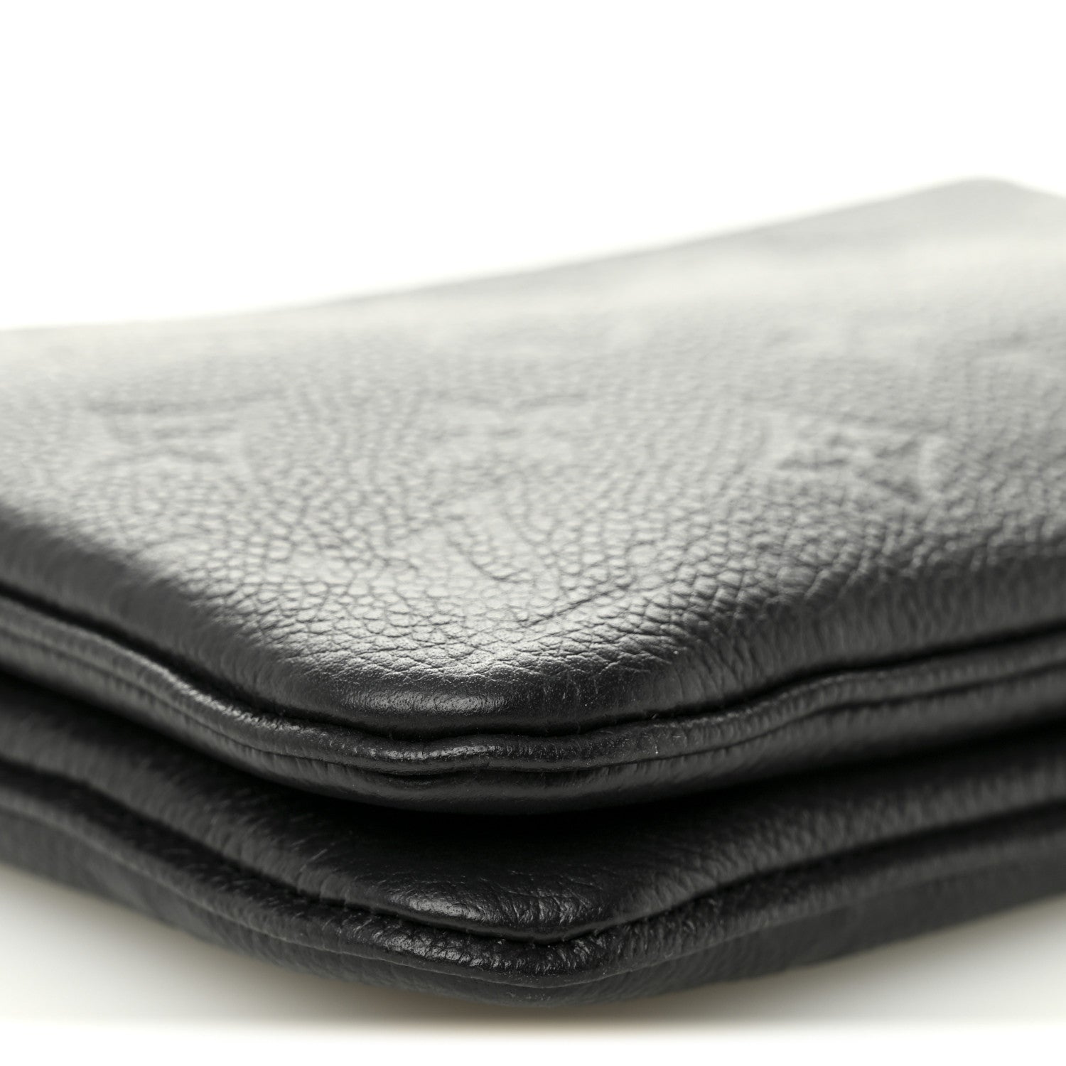 Louis Vuitton Empreinte Double Zip Pochette Black 9 of 10
