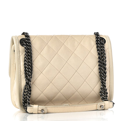 Chanel Calfskin Quilted Mini French Riviera Flap Ivory 3 of 15