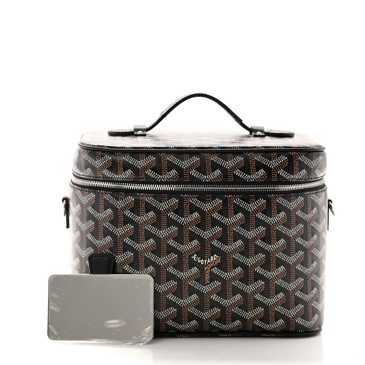 Goyard Goyardine Muse Vanity Case Black 3 of 7