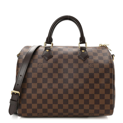 Louis Vuitton Damier Ebene Speedy Bandouliere 30 1 of 8